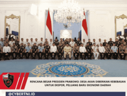 Rencana Besar Presiden Prabowo: Desa Akan Diberikan Kebebasan Untuk Ekspor, Peluang Baru Ekonomi Daerah