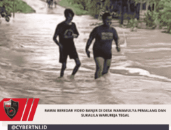 Ramai Beredar Video Banjir Di Desa Wanamulya Pemalang Dan Sukalila Warureja Tegal