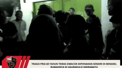 Tragis Pria 60 Tahun Tewas Dibacok Keponakan Sendiri Di Bengkel Rumahnya Di Haurgeulis Indramayu