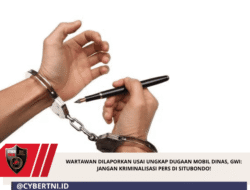 Wartawan Dilaporkan Usai Ungkap Dugaan Mobil Dinas, GWI: Jangan Kriminalisasi Pers Di Situbondo!