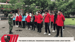 TNI Hadir Di Sekolah, Tanamkan Kemandirian Siswa Lewat Materi ADL Di Trenggalek