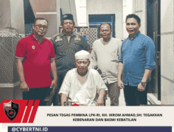 Pesan Tegas Pembina LPK-RI, KH. Ikrom Ahmad,SH: Tegakkan Kebenaran Dan Basmi Kebatilan