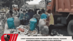 Camat Krangkeng Indra Mulyana Turun Tangan, Tegaskan Komitmen Bebenah Sampah Di Desa Srengseng