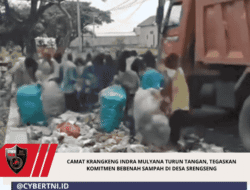 Camat Krangkeng Indra Mulyana Turun Tangan, Tegaskan Komitmen Bebenah Sampah Di Desa Srengseng