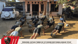 Babinsa Dan Bhabinkamtibmas Dukung Kegiatan Bakti Resik Serentak Di Seririt