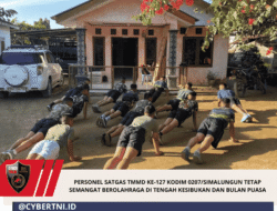 Babinsa Dan Bhabinkamtibmas Dukung Kegiatan Bakti Resik Serentak Di Seririt