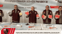 Gagalkan Peredaran 29,9 Kg Sabu Di Awal Ramadhan, Polda Kalsel Selamatkan 164 Ribu Jiwa Dari Jaringan Narkoba Internasional