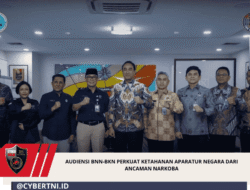 AUDIENSI BNN-BKN PERKUAT KETAHANAN APARATUR NEGARA DARI ANCAMAN NARKOBA