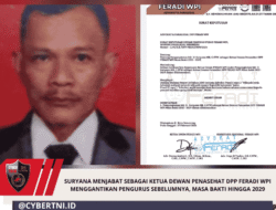 Suryana Menjabat Sebagai Ketua Dewan Penasehat DPP FERADI WPI Menggantikan Pengurus Sebelumnya, Masa Bakti Hingga 2029