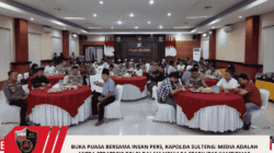 Buka Puasa Bersama Insan Pers, Kapolda Sulteng: Media Adalah Mitra Strategis Polri Dalam Menjaga Stabilitas Kamtibmas