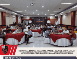 Buka Puasa Bersama Insan Pers, Kapolda Sulteng: Media Adalah Mitra Strategis Polri Dalam Menjaga Stabilitas Kamtibmas