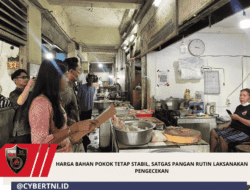 Harga Bahan Pokok Tetap Stabil, Satgas Pangan Rutin Laksanakan Pengecekan