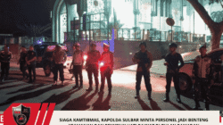 Siaga Kamtibmas, Kapolda Sulbar Minta Personel Jadi Benteng Keamanan Dan Penyejuk Hati Rakyat di Bulan Ramadan