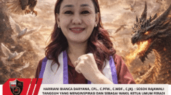 HARRIANI BIANCA DARYANA, CPL., C.PFW., C.MDF., C.JKJ. : Sosok Rajawali Tangguh Yang Menginspirasi Dan Sebagai Wakil Ketua Umum FERADI WPI
