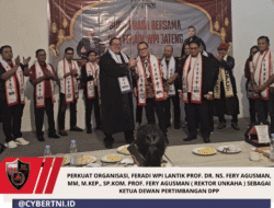 Perkuat Organisasi, FERADI WPI Lantik Prof. Dr. Ns. Fery Agusman, MM, M.Kep., Sp.Kom. Prof. Fery Agusman ( Rektor UNKAHA ) Sebagai Ketua Dewan Pertimbangan DPP