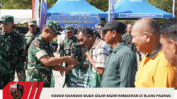 Kodam Iskandar Muda Gelar Bazar Ramadhan di Blang Padang