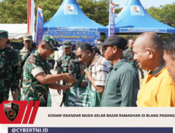 Kodam Iskandar Muda Gelar Bazar Ramadhan di Blang Padang