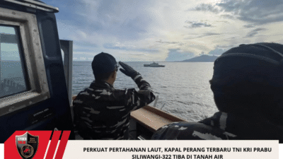 Perkuat Pertahanan Laut, Kapal Perang Terbaru TNI KRI Prabu Siliwangi-322 Tiba di Tanah Air