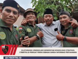 Silaturahmi Lebaran Jadi Momentum Konsolidasi Strategis, CyberTNI.id Perkuat Peran sebagai Garda Informasi Pertahanan