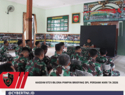 Kasdim 0721/Blora Pimpin Briefing SPL Persami KKRI TA 2026