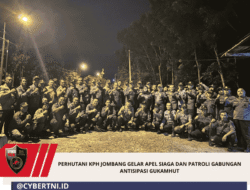 Perhutani KPH Jombang Gelar Apel Siaga Dan Patroli Gabungan Antisipasi Gukamhut