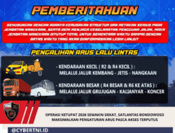 Operasi Ketupat 2026 Semakin Dekat, Satlantas Bondowoso Maksimalkan Pengaturan Arus Pasca Akses Terputus