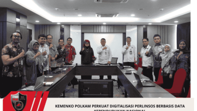 Kemenko Polkam Perkuat Digitalisasi Perlinsos Berbasis Data Kependudukan Nasional