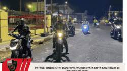 Patroli Sinergis TNI dan FKPPI, Wujud Nyata Cipta Kamtibmas di Siantar Selatan