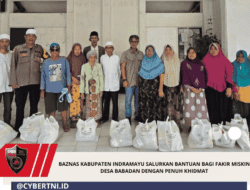BAZNAS Kabupaten Indramayu Salurkan Bantuan Bagi Fakir Miskin Desa Babadan Dengan Penuh Khidmat