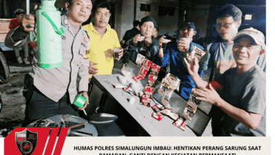 Humas Polres Simalungun Imbau: Hentikan Perang Sarung Saat Ramadan, Ganti dengan Kegiatan Bermanfaat!