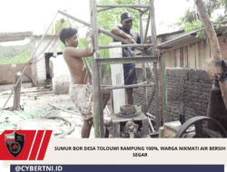 Sumur Bor Desa Tolouwi Rampung 100%, Warga Nikmati Air Bersih Segar