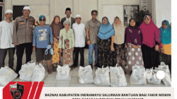 BAZNAS Kabupaten Indramayu Salurkan Bantuan bagi Fakir Miskin Desa Babadan Dengan Penuh Khidmat