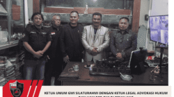 Ketua Umum GWI Silaturahmi Dengan Ketua Legal Advokasi Hukum Dan HAM DPP GWI Di Pemalang