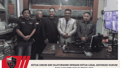 Ketua Umum GWI Silaturahmi Dengan Ketua Legal Advokasi Hukum Dan HAM DPP GWI Di Pemalang