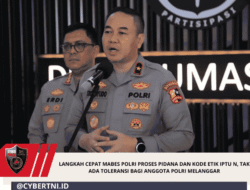 Langkah Cepat Mabes Polri Proses Pidana Dan Kode Etik Iptu N, Tak Ada Toleransi Bagi Anggota Polri Melanggar