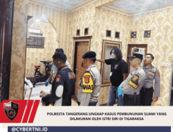 Polresta Tangerang Ungkap Kasus Pembunuhan Suami Yang Dilakukan Oleh Istri Siri Di Tigaraksa