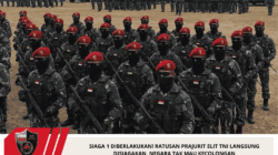 SIAGA 1 DIBERLAKUKAN! RATUSAN PRAJURIT ELIT TNI LANGSUNG DISIAGAKAN, NEGARA TAK MAU KECOLONGAN