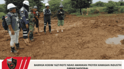 Babinsa Kodim 1627/Rote Ndao Amankan Proyek Kawasan Industri Garam Nasional