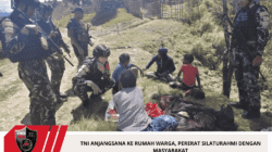 TNI Anjangsana ke Rumah Warga, Pererat Silaturahmi dengan Masyarakat