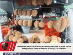 Fenomena Pedagang Durian Musiman Ramadhan di Jalan Ahmad Yani Jombang, Warga Berburu Rezeki Jelang Lebaran