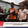 TNI Tebar Semangat Pendidikan, Bagikan Perlengkapan Sekolah Untuk Anak-Anak Papua