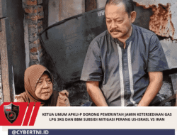 Ketua Umum APKLI-P Dorong Pemerintah Jamin Ketersediaan Gas Lpg 3Kg dan BBM Subsidi Mitigasi Perang US-Israel Vs Iran