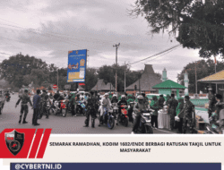 Semarak Ramadhan, Kodim 1602/Ende Berbagi Ratusan Takjil untuk Masyarakat