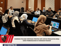 Kemenko Polkam Verifikasi Strategi KSPI untuk Penguatan Kerja Sama Pembangunan di Kawasan Pasosaf