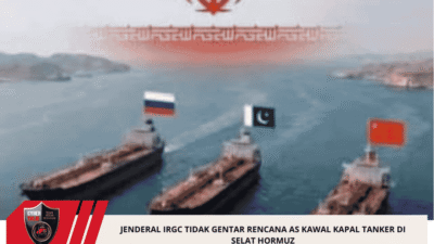 Jenderal IRGC Tidak Gentar Rencana AS Kawal Kapal Tanker di Selat Hormuz