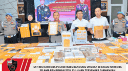 Sat Res Narkoba Polrestabes Bandung Ungkap 30 Kasus Narkoba Selama Ramadhan 2026, Puluhan Tersangka Diamankan
