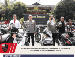 Polres Malang Ungkap 26 Kasus Curanmor, 14 Tersangka Ditangkap, 38 Motor Berhasil Disita