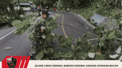 Jelang Libur Lebaran, Babinsa Koramil Girsang Sipangan Bolon Bersama Warga Gelar Jumat Bersih di Jalan Panatapan Parapat