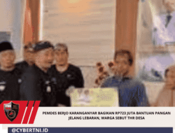 Pemdes Berjo Karanganyar Bagikan Rp723 Juta Bantuan Pangan Jelang Lebaran, Warga Sebut THR Desa