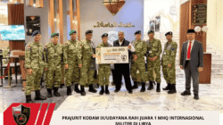 Prajurit Kodam IX/Udayana Raih Juara 1 MHQ Internasional Militer di Libya